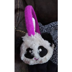 Girls Panda Bear Ear Muffs